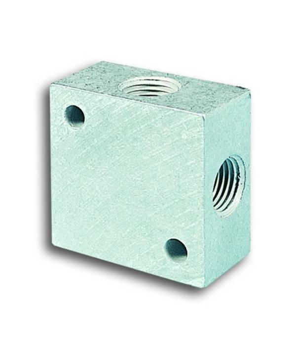 Pneumax RIP4V1816, Verteilerleiste 4-Fach G 1/8, (alt. RIP4V1816)