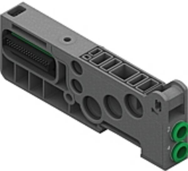 Pneumax 254401B, Zwischengrundplatte (alt. 2544.01B)