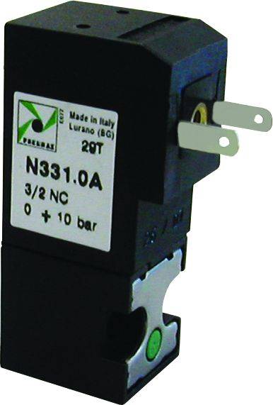 Pneumax N3310B, Wege Miniaturventil (alt. N331.0B (24V/DC))-0
