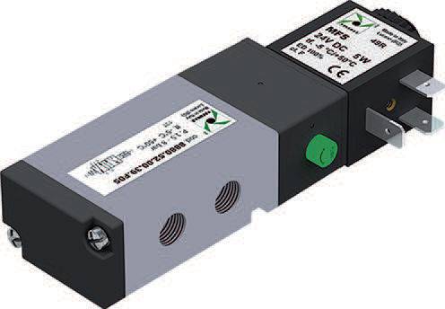 Pneumax 8880520039F04, 5/2 Wege ECO 22-Ventil (alt. 8880.52.00.39.F04 (12V/DC))-0
