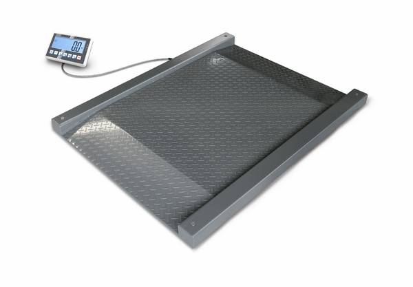 IoT-Line Durchfahrwaage NFC Stahl Wägebereich bis 600 kg 1000 x 1000 mm. 85280649 852806 49