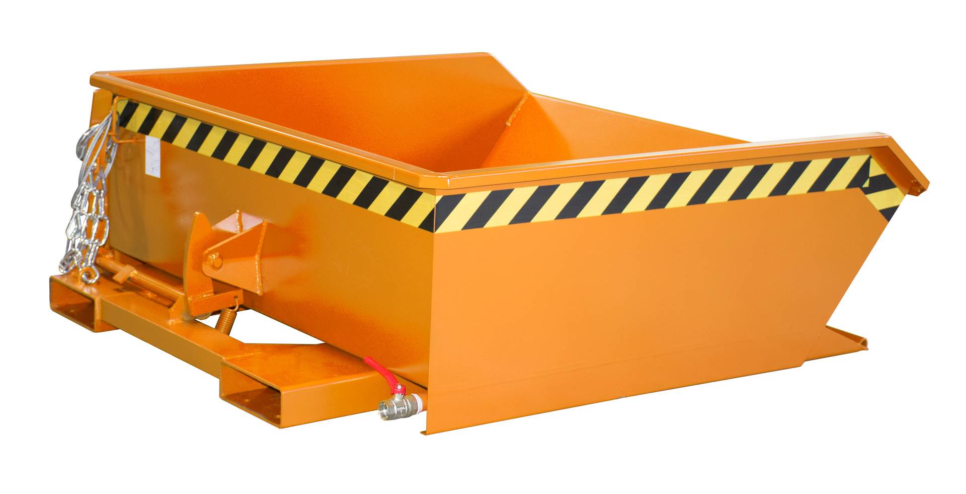 Mini-Spänebehälter SMGU 460, lackiert, Gelborange-0