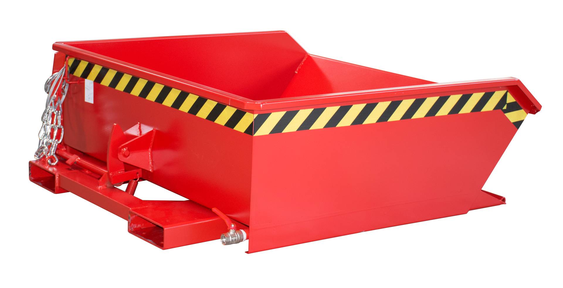 Mini-Spänebehälter SMGU 460, lackiert, Feuerrot-0
