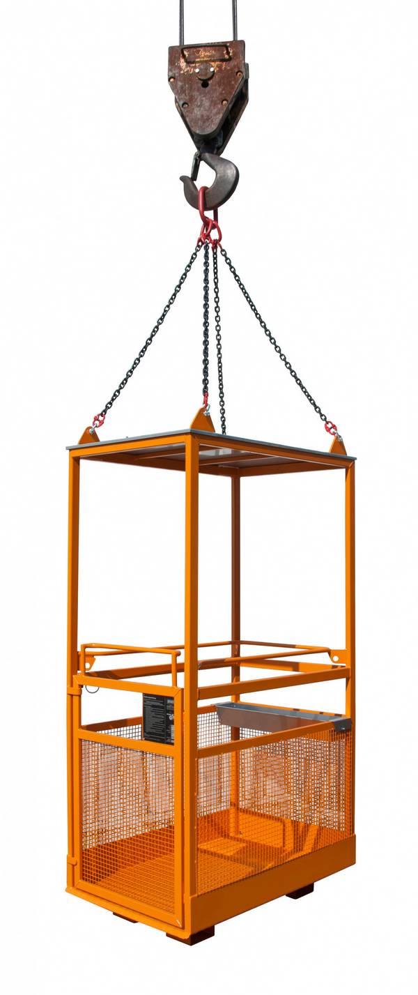 Arbeitsbühne MB-K-IV, lackiert, Gelborange
