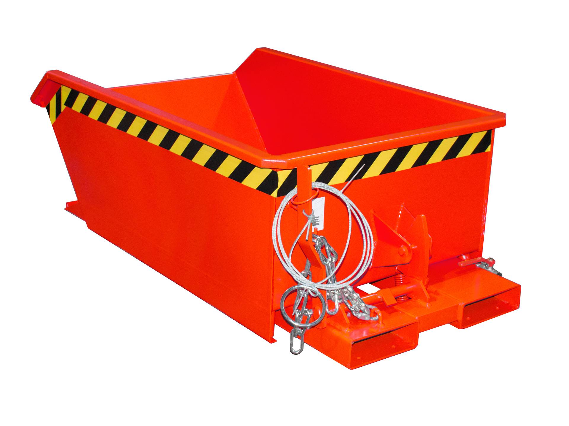 Mini-Spänebehälter SMGU 270, lackiert, Feuerrot