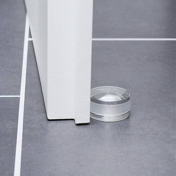 Bodentürstopper Ø 45 mm VE 4 Stk 25 mm transparent. Wagner System GmbH 83137949-4