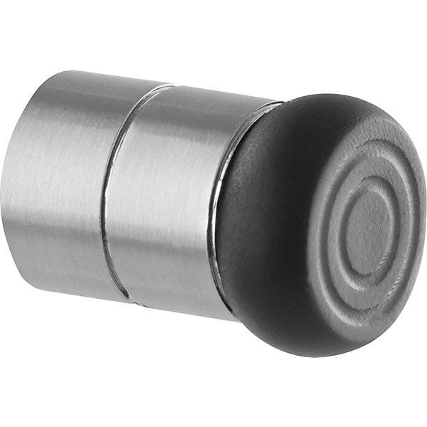 Wandtürstopper EH511 Ø 23 mm VE 2 Stk 30 mm silber/schwarz. Wagner System GmbH 83142049