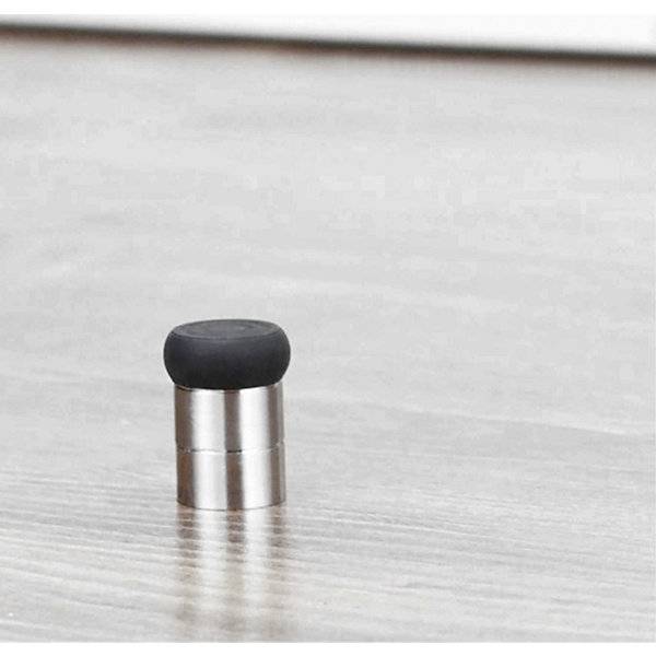 Wandtürstopper EH511 Ø 23 mm VE 2 Stk 30 mm silber/schwarz. Wagner System GmbH 83142049-4