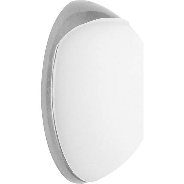 Wandtürstopper SOG WALL Ø 30 mm VE 2 Stk 12 mm silber/weiß. Wagner System GmbH 83140349-0