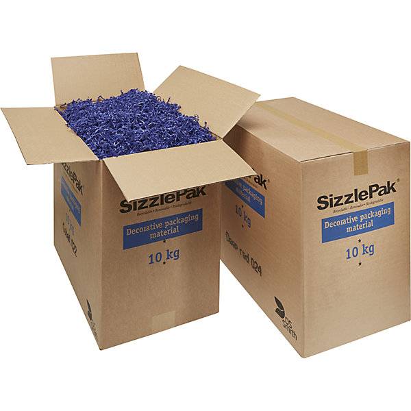 SizzlePak Papier-Füllmaterial 10 kg Füllvolumen 350 l braun Palette mit VE 16 Stk. 84375549 843755 49-1