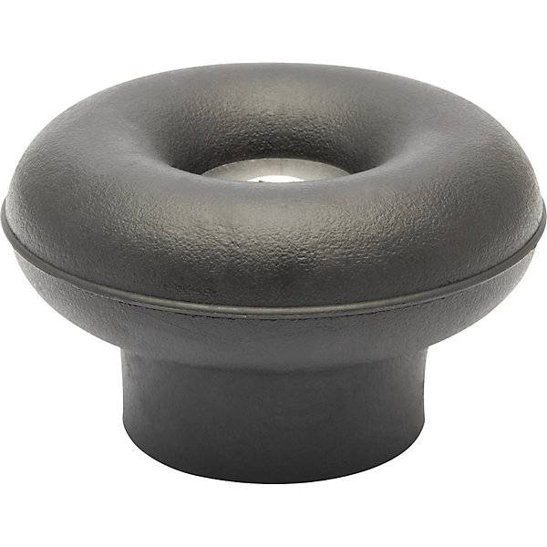 Bodentürstopper Ø 50 mm VE 2 Stk Höhe 30 mm schwarz. Wagner System GmbH 83145749