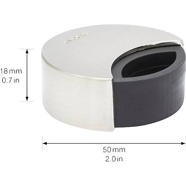 Bodentürstopper SOG zum Einschrauben oder Einkleben Ø 50 mm H 18 mm. Wagner System GmbH 83137049-1
