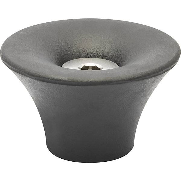 Bodentürstopper Ø 50 mm VE 2 Stk Höhe 298 mm schwarz. Wagner System GmbH 83146549