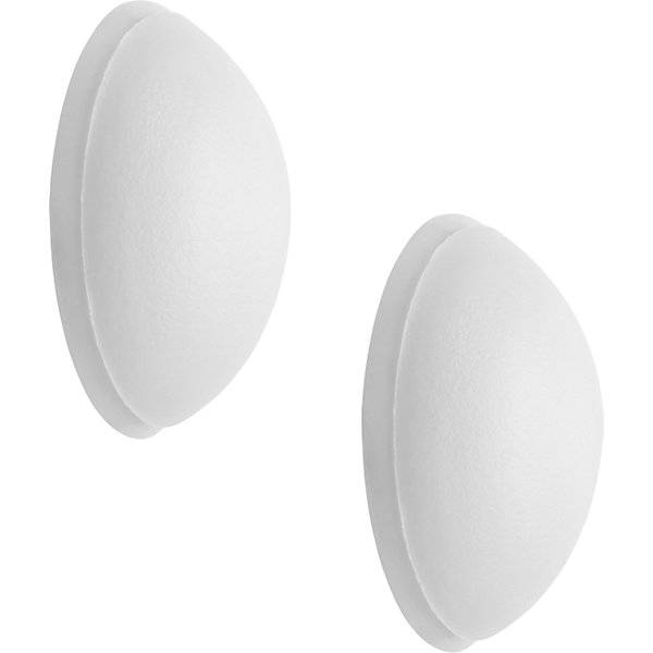 Wandpuffer Beutel / Karte Ø 30 mm 10 Stk Höhe 10 mm weiß. Wagner System GmbH 83143849