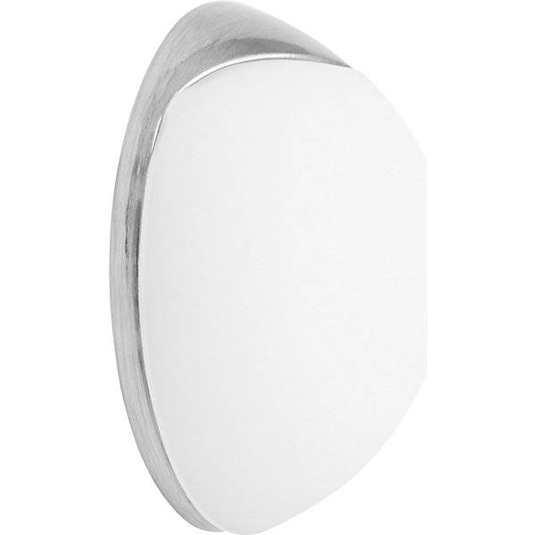 Wandtürstopper SOG WALL Ø 38 mm VE 2 Stk 15 mm silber/weiß. Wagner System GmbH 83139649