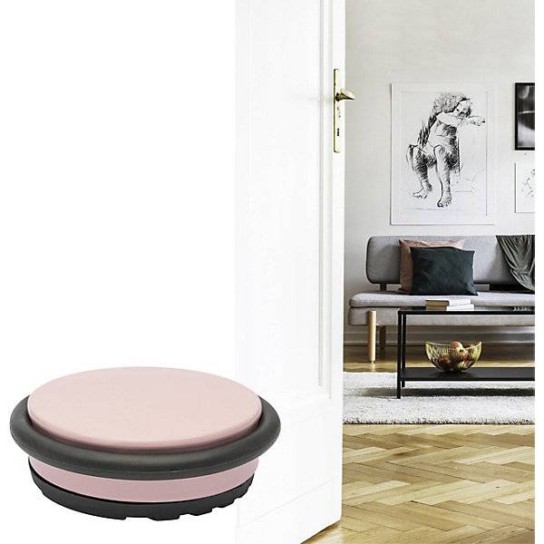 Bodentürstopper BIG DISK Ø 96 mm VE 2 Stk Höhe 30 mm rose. Wagner System GmbH 83142749-2