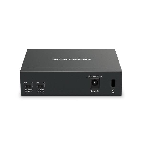 Mercusys MS105GP V1 - Switch - 5 x 10/100/1000 (4 PoE+)-3