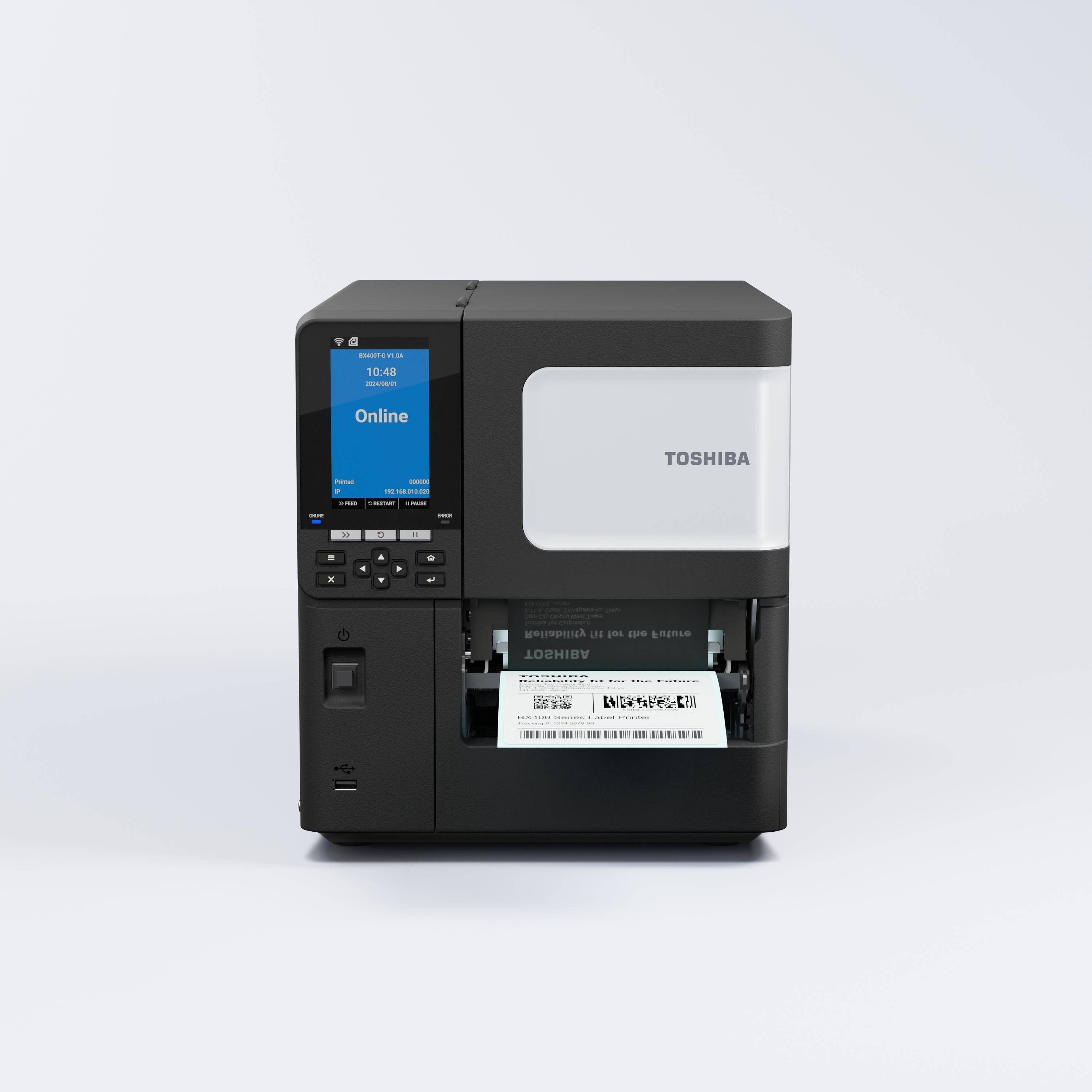TOSHIBA BX410T-GS02-QM-S Thermodirekt Thermotransferdrucker - Etiketten-/Labeldrucker - Thermotransferdruck-2