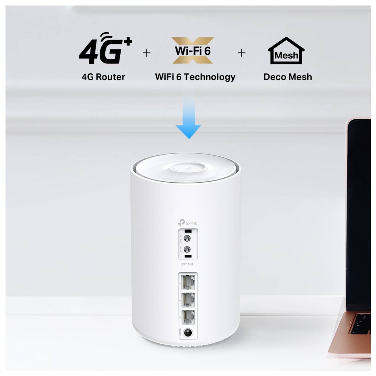 TP-LINK Deco X10-4G V1 - WLAN-System - (Router)-3