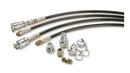 Hydraulikschlauch 34301,Länge 1m,Arbeitsdruck 700 bar,mit 2 x Standardkupplung 3/8" Inneng.-0