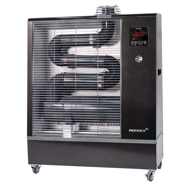 AIRREX AH-200i, Infrarot-Elektroheizgerät, WiFi, geeignet bis 900m³, 78x30,5x94,5cm, 80 Watt