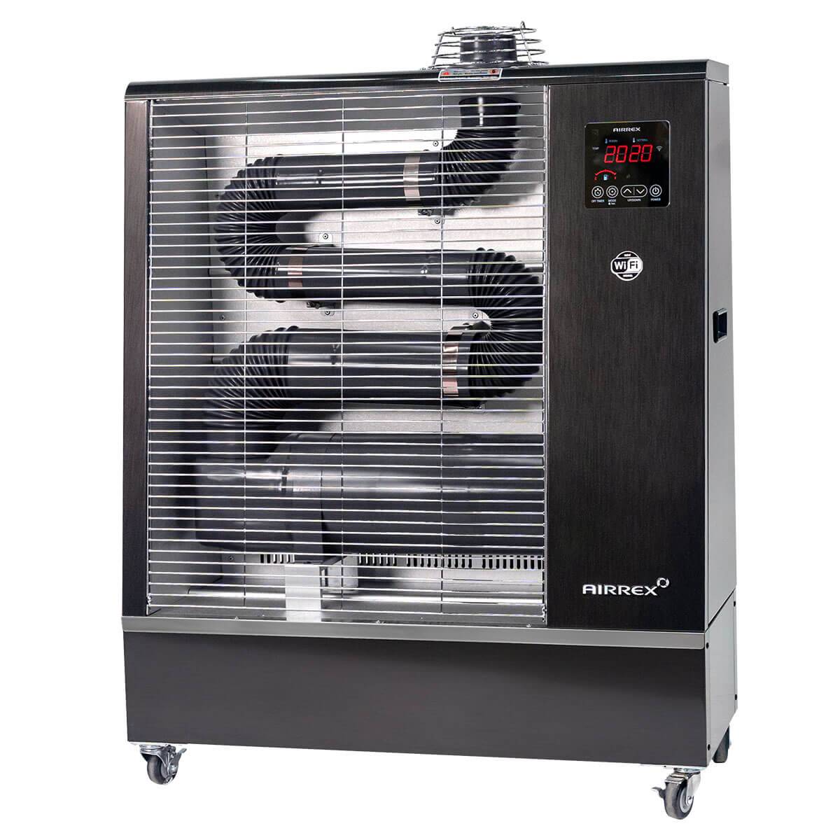 AIRREX AH-200i, Infrarot-Elektroheizgerät, WiFi, geeignet bis 900m³, 78x30,5x94,5cm, 80 Watt-0