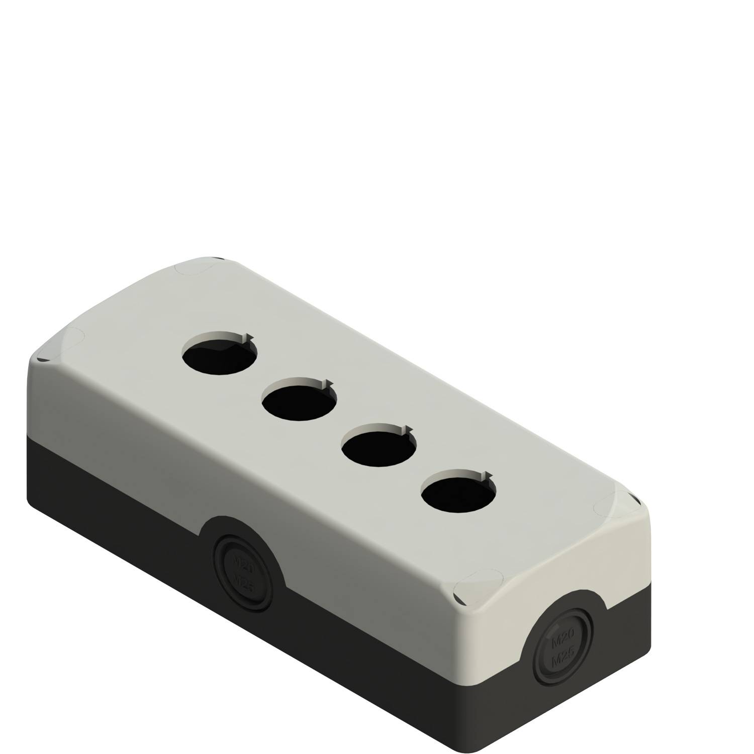ES 34000 Gehäuse für den Automatisierungsbereich, grauer Deckel-0