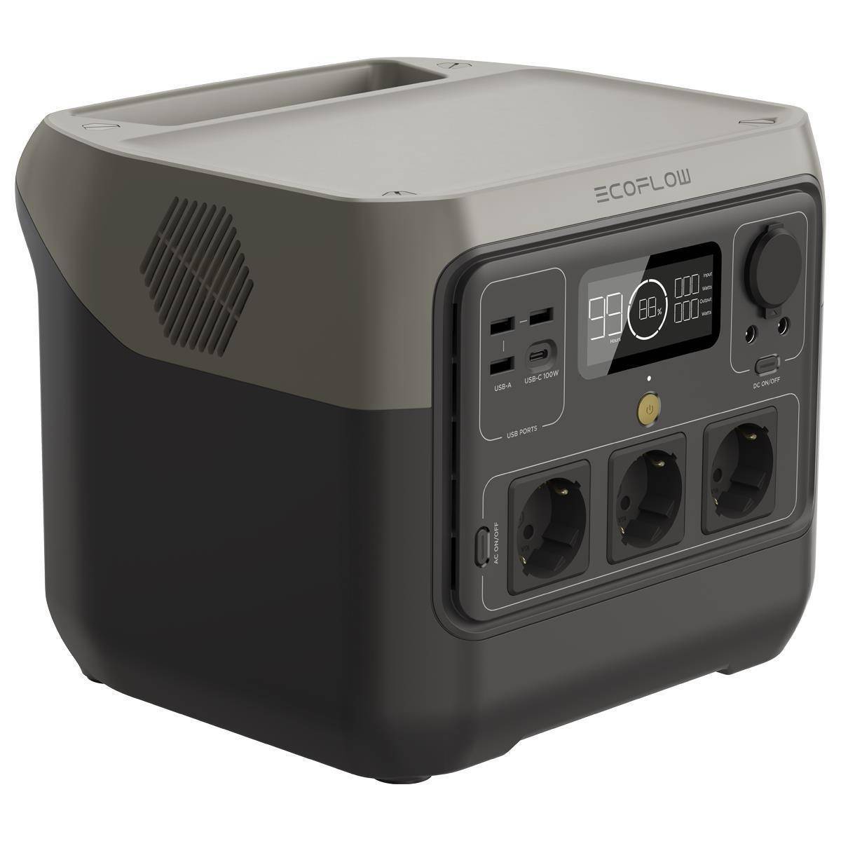 EcoFlow River 2 Pro 768Wh Powerstation mit 200W Solarpanel-1