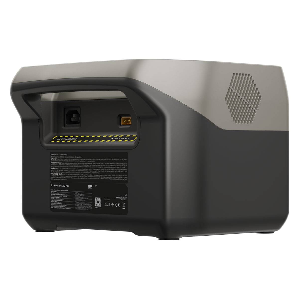 EcoFlow River 2 Max 512Wh Portable Powerstation mit 90W Solarmodul-4