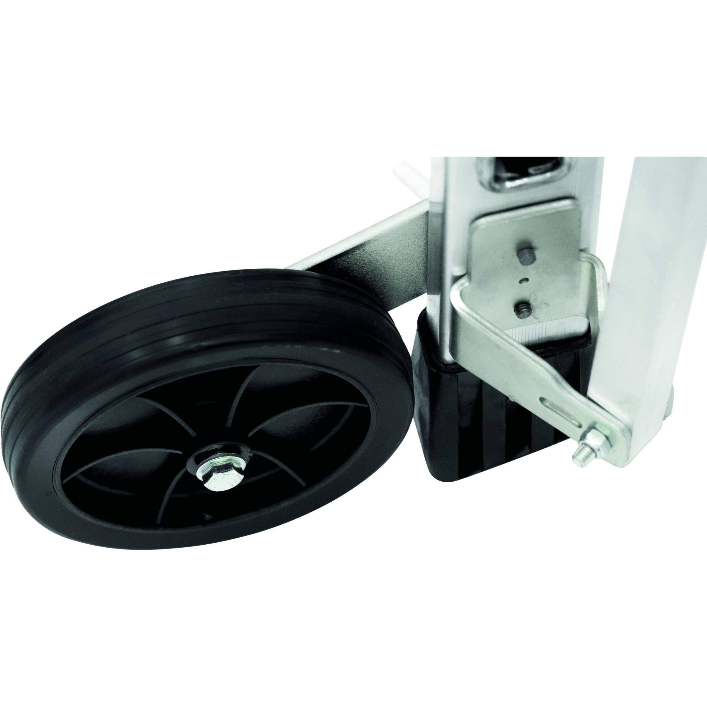 Zarges fahrbar gebördelte Teleskop Plattformleiter ZAP SAFEMASTER MAX S 4 Stufen-4