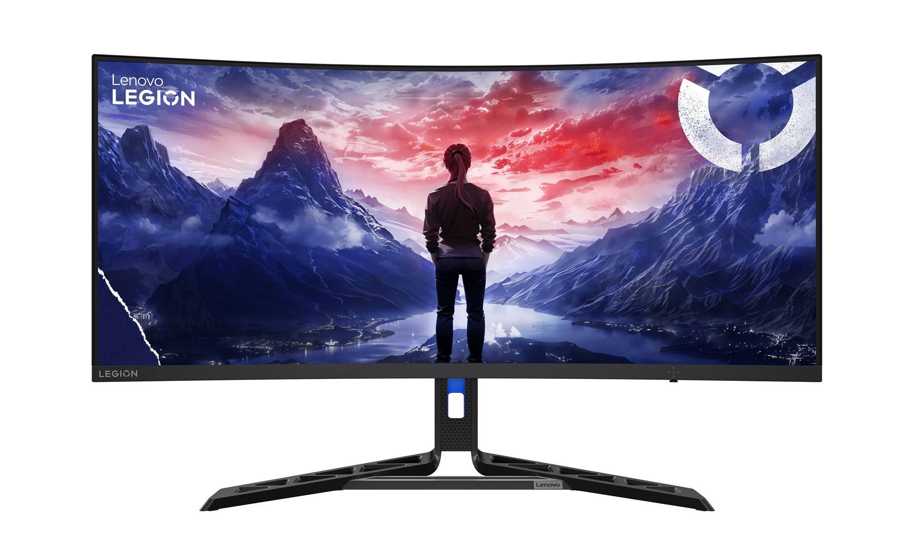 Lenovo Legion R34w-30 LED-Monitor Gaming Curved 86,4 cm 34 Zoll 3440 x 1440 @ 180 Hz VA 350 cd/m² 3000:1 HDR10 0,5 ms-0