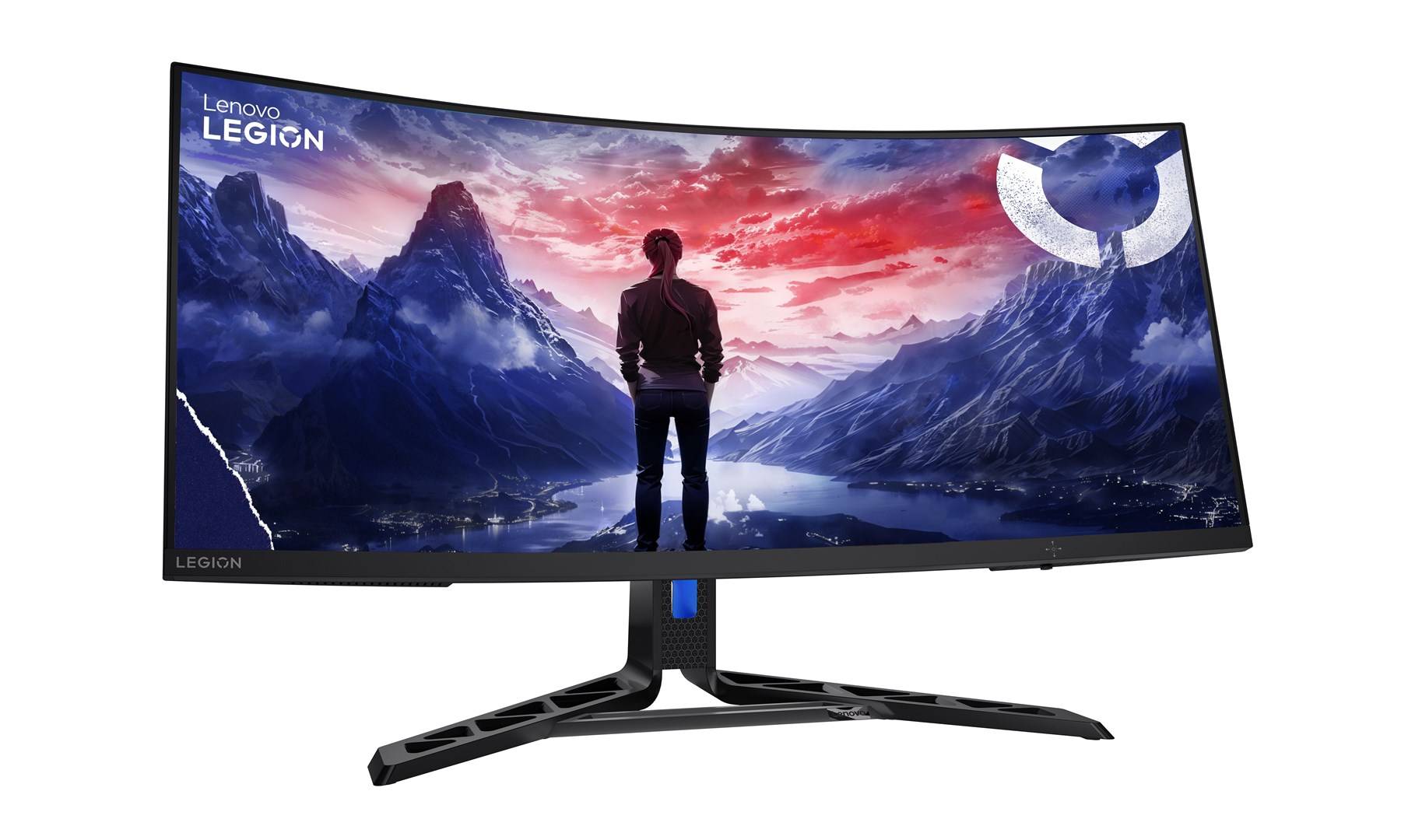 Lenovo Legion R34w-30 LED-Monitor Gaming Curved 86,4 cm 34 Zoll 3440 x 1440 @ 180 Hz VA 350 cd/m² 3000:1 HDR10 0,5 ms-2
