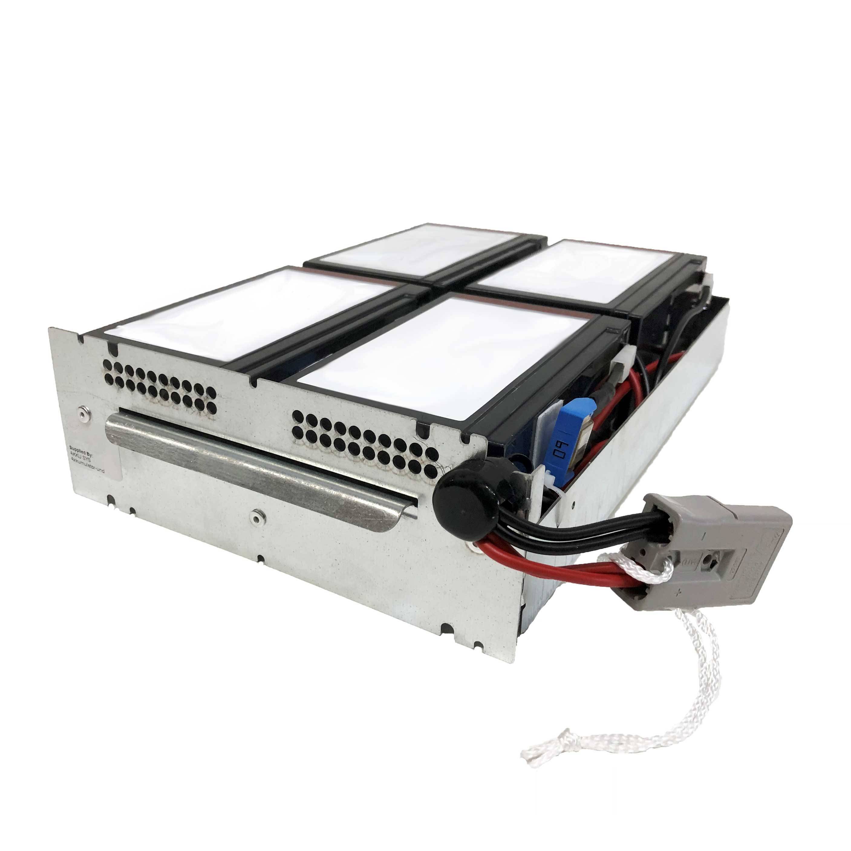 Batteriemodul passend für RBC23 für APC Smart-UPS 1000 inkl. Metallwanne-0