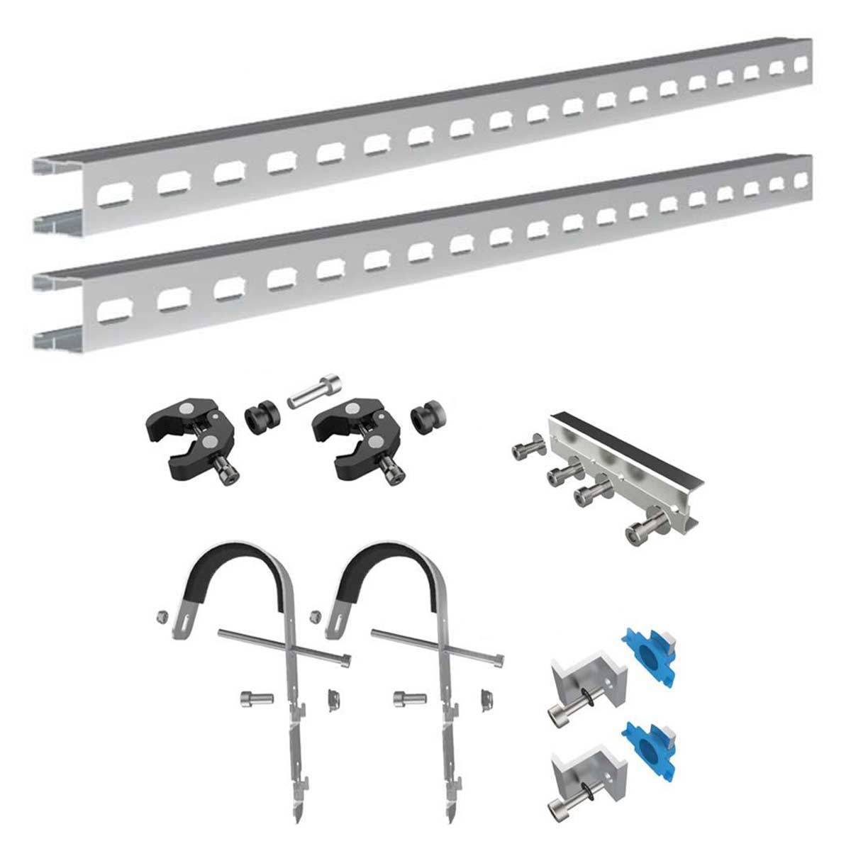 Balkonhalterung Befestigungssystem aus Aluminium für Balkonkraftwerk-0