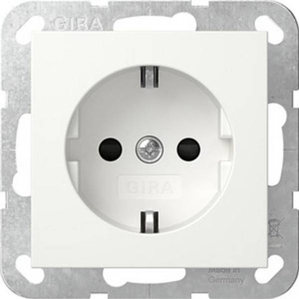 GIRA - 445303 SCHUKO STK SH System 55 Reinweiß
