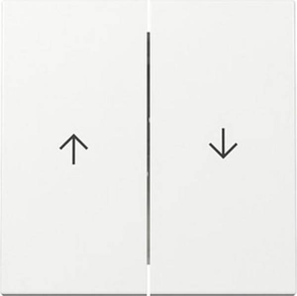 GIRA - 329403 Wippe 2f Pfeil Reinweiß