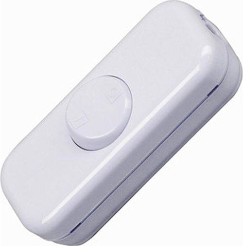 KOPP Schnurschalter 10A/250V weiss-0