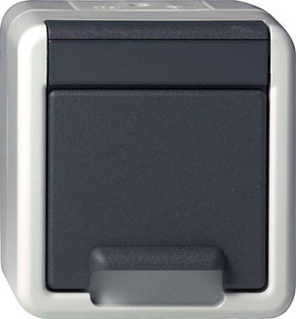 GIRA - 444030 SCHUKO KD WG AP Grau