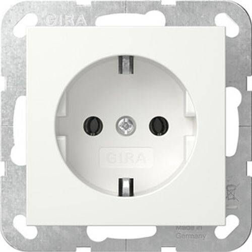 GIRA - 418803 SCHUKO System 55 Reinweiß-0