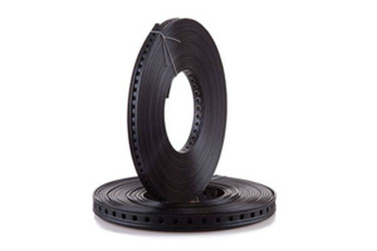 Montageband kunststoffummantelt 311121 B 14mm / Loch ø5mm / 10m-0