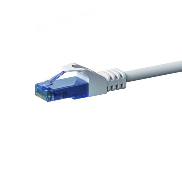 CAT6a Netzwerkkabel 100% Kupfer - U/UTP - 10 Meter - Weiß