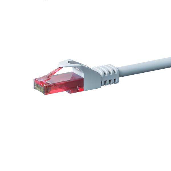 CAT6 Netzwerkkabel, U/UTP, 1.50 meter, Weiß, 100% Kupfer
