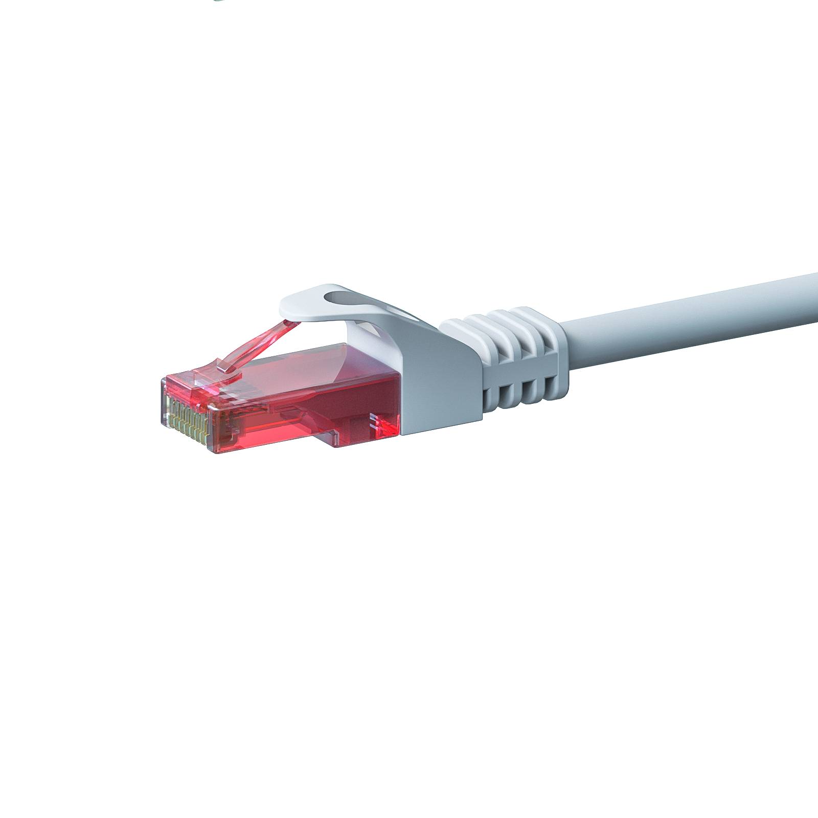 CAT6 Netzwerkkabel, U/UTP, 1.50 meter, Weiß, 100% Kupfer-0