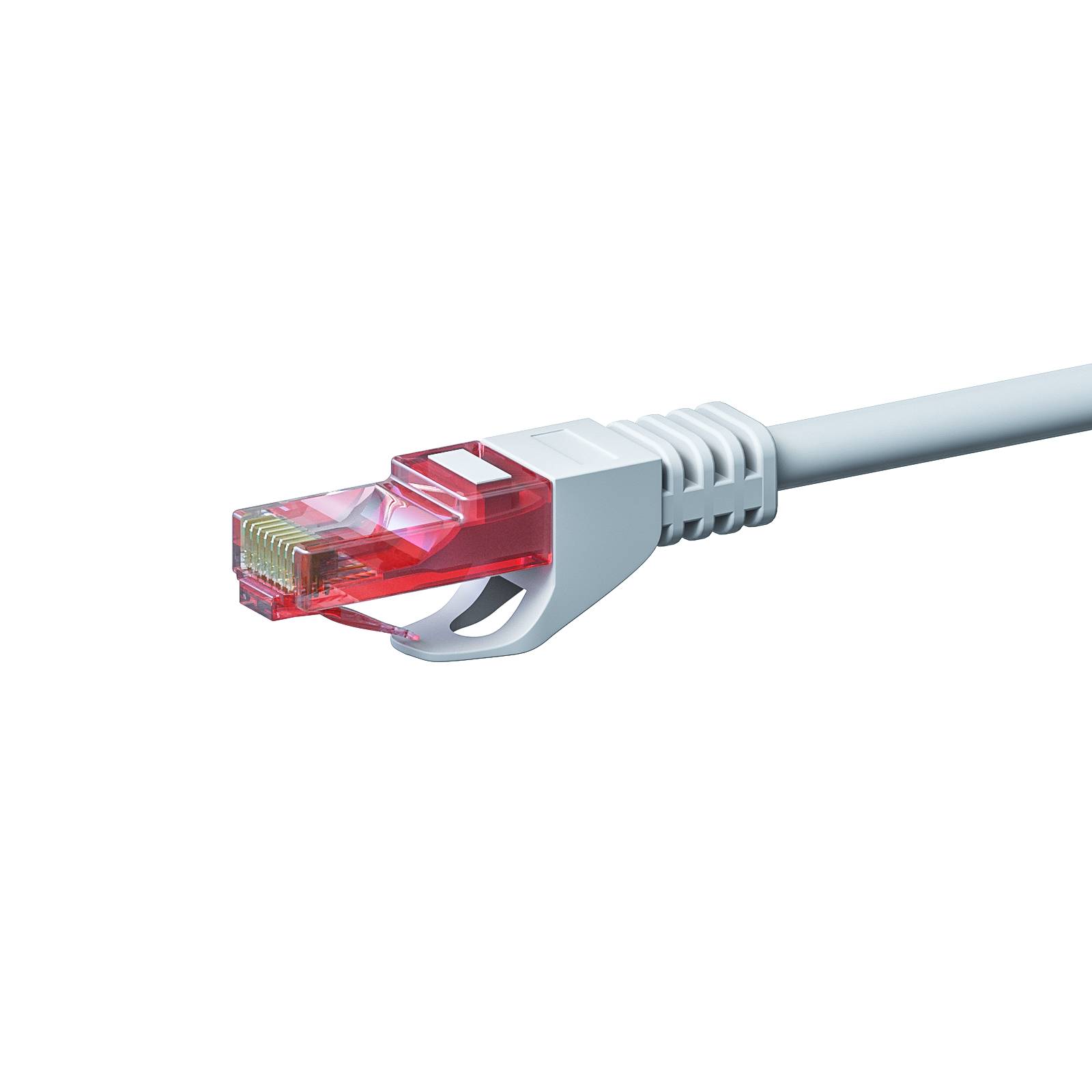 CAT6 Netzwerkkabel, U/UTP, 1.50 meter, Weiß, 100% Kupfer-1