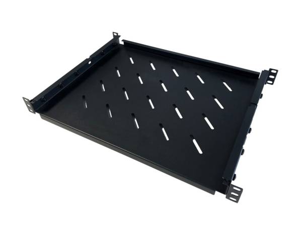 19” Universeller Fachboden 550mm bis 790mm - 1 HE