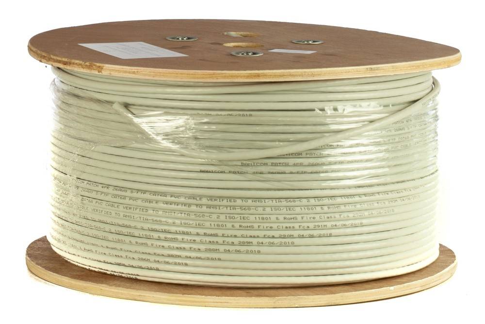 DANICOM CAT6A S/FTP 305m - PVC (Fca)-0