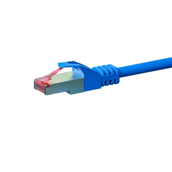 CAT 6 Netzwerkkabel LSOH - S/FTP - 2 Meter - Blau