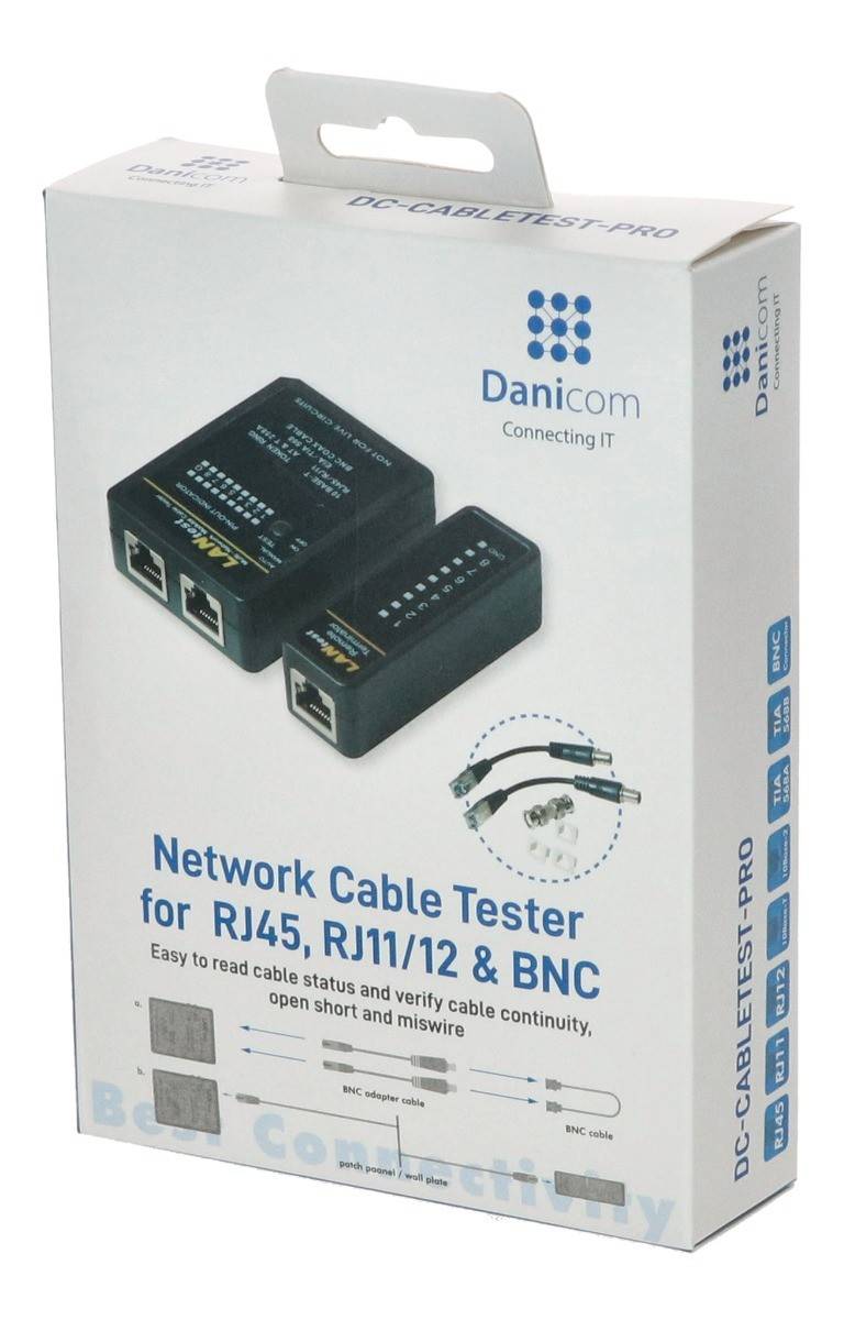 Netzwerktester, U/UTP, F/UTP und SF/UTP Leitungstester, Cat5 Cat6 Kabeltester-1
