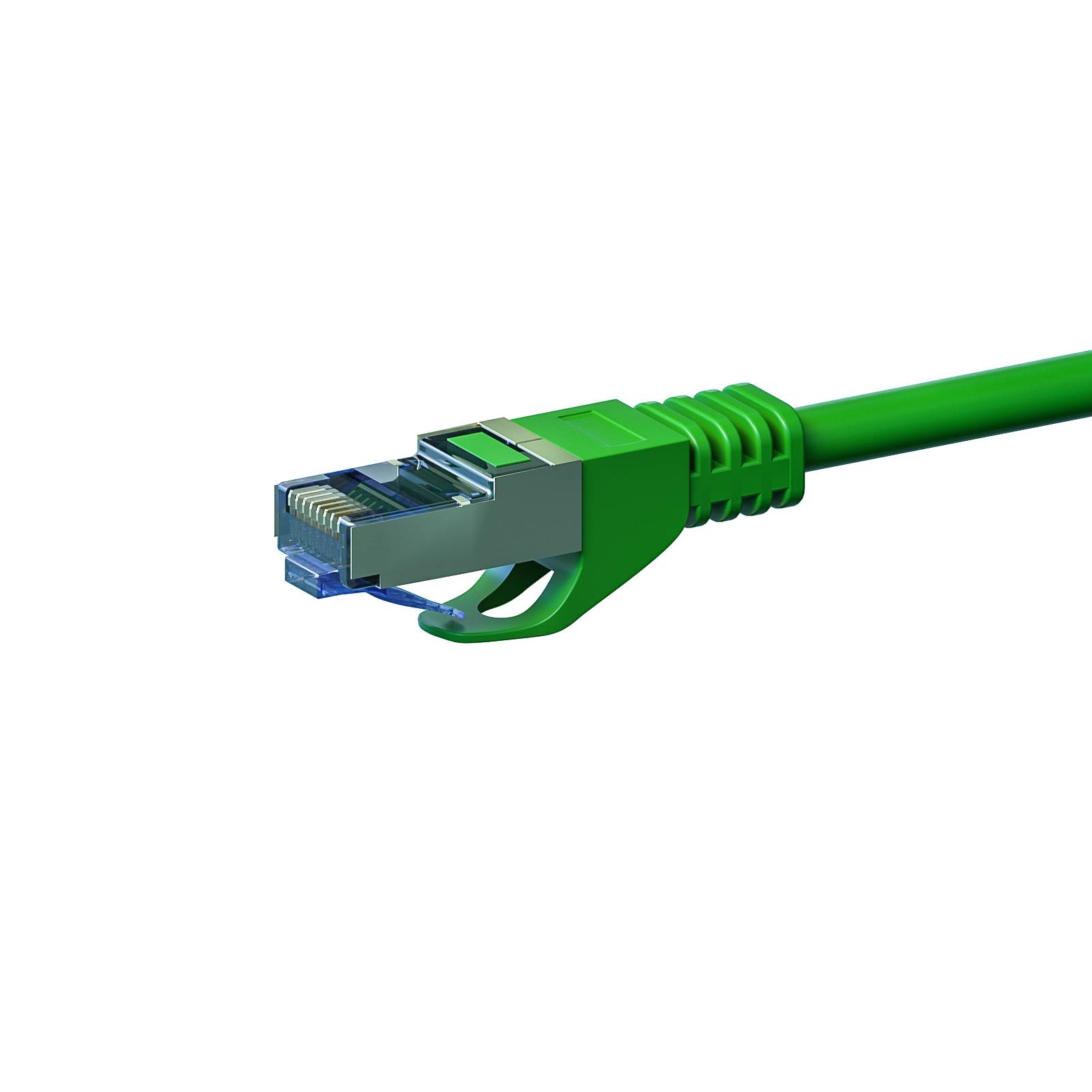 CAT 6a Netzwerkkabel LSOH - S/FTP - 0,25 Meter - Grün-1