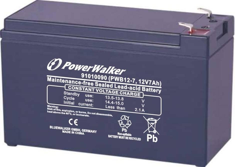 BLUEWALKER - PowerWalker PWB12-7 - USV-Akku - 1 x Bleisäure-0